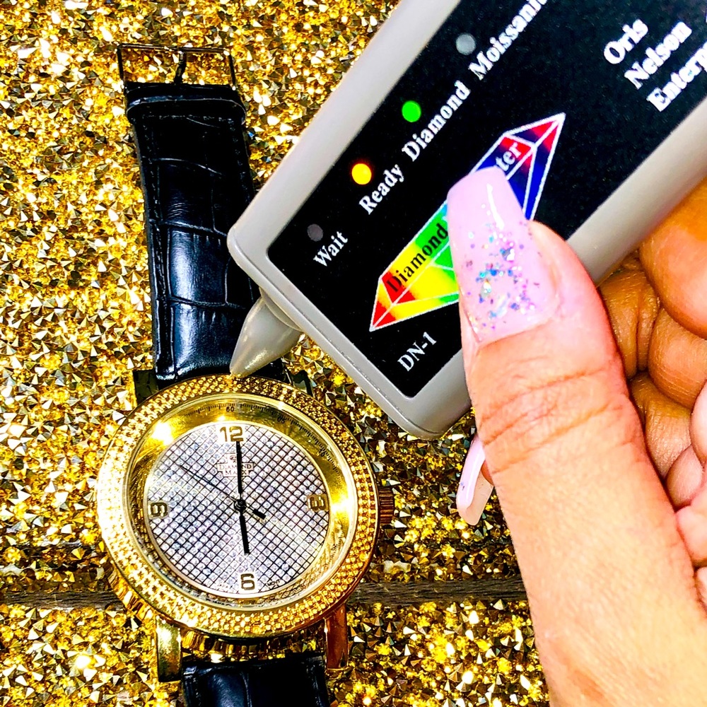 Real diamond watch for women, gift for mom, wedding anniversary gift, not CZ HOT